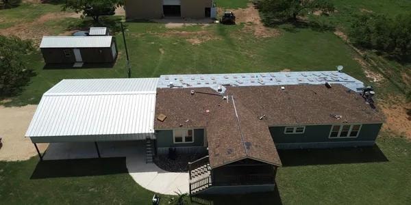 Professional residential roof replacement by Greater Texas Solutions